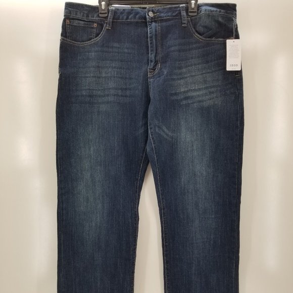 Izod | Jeans | Izod Straight Leg Relaxed Fit Comfort Stretch Mens Jeans ...